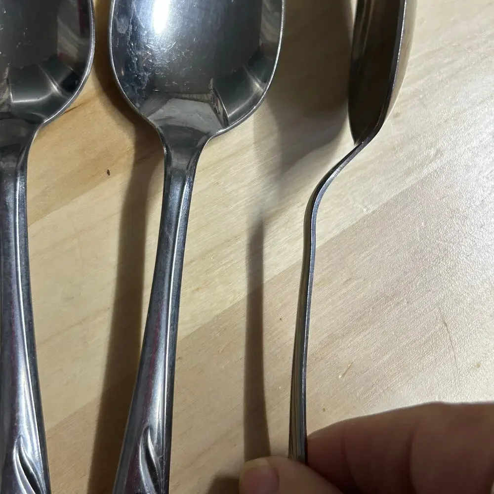 Superior Stainless Flatware USA Set 3 Spoons